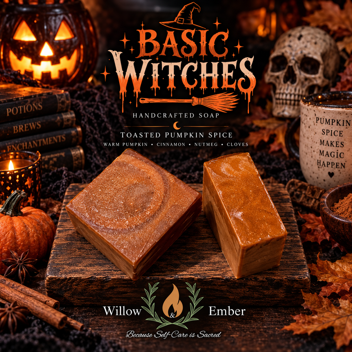 Basic Witches | Pumpkin Spice Society | Artisan Soap
