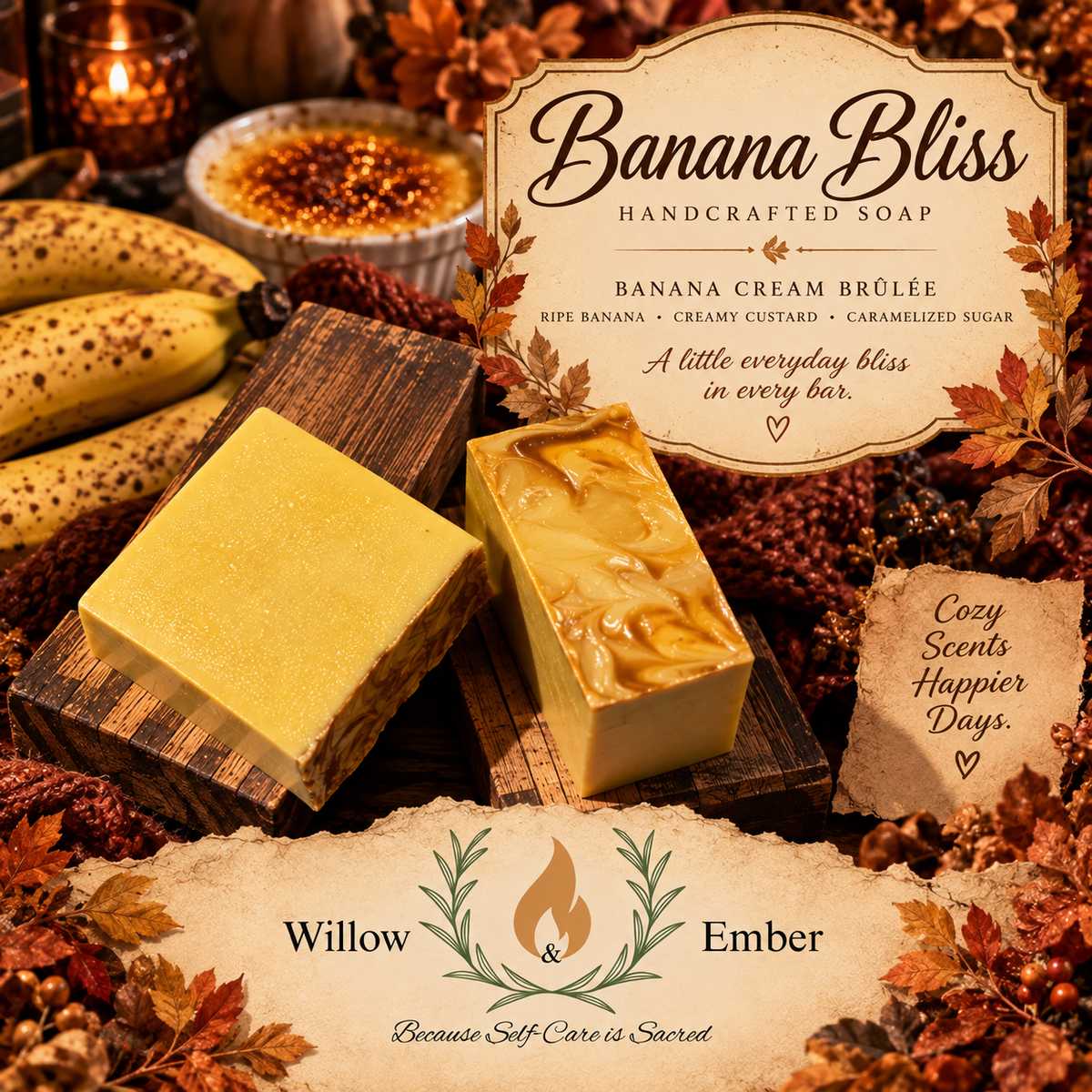 Banana Scream | Banana Bliss | Artisan Soap