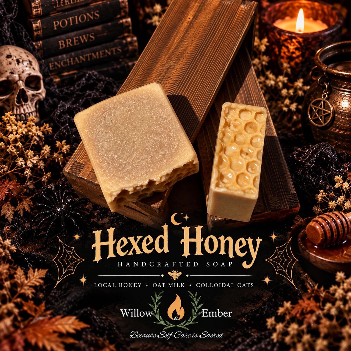 Hexed Honey | Honeyed Oats | Artisan Soap
