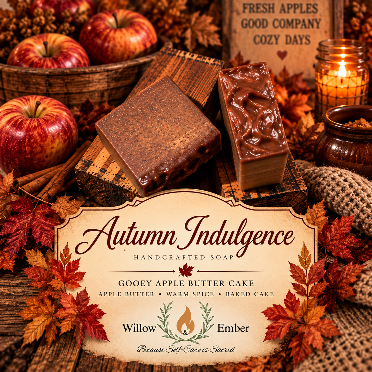 Cauldron Cake | Autumn Indulgence | Artisan Soap